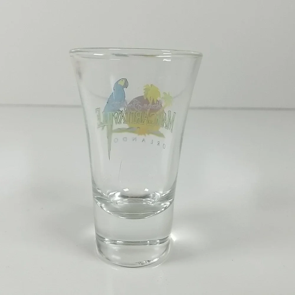Jimmy Buffett MARGARITAVILLE Orlando Logo Shot Glass